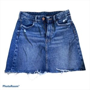 Denim skirt